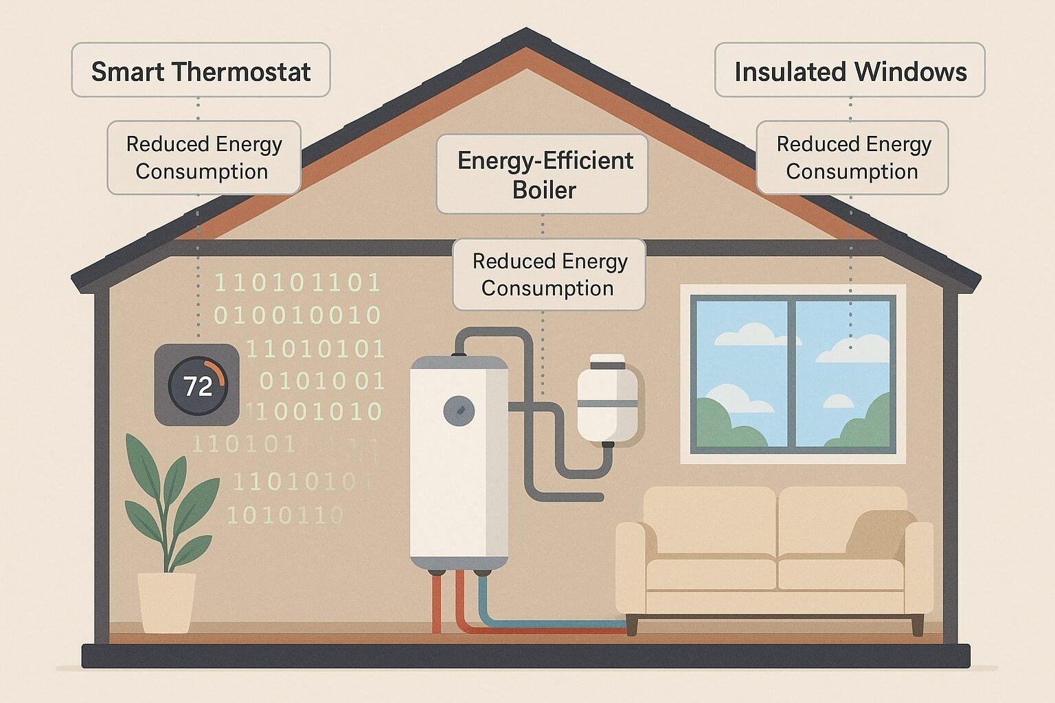Reduce Energy Bills with Smart Tech and Efficient Heating