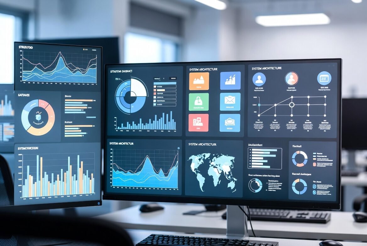 Enterprise technology operations dashboard emphasizing reliability and outcomes