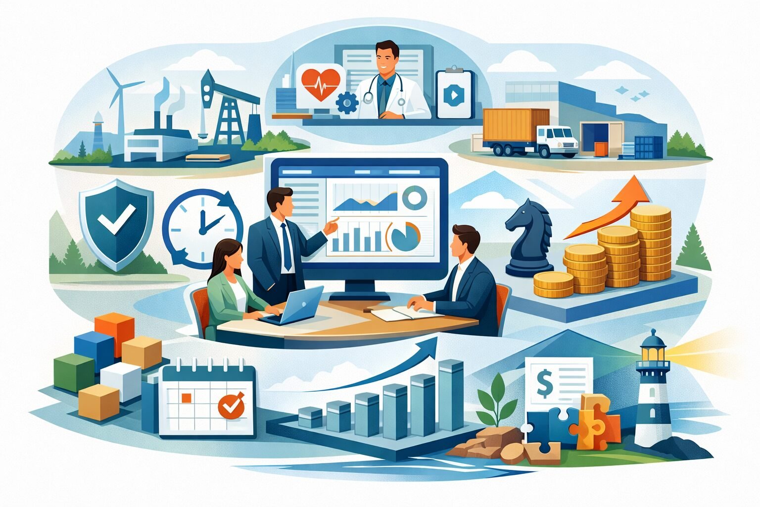 Niche-focused startup building profitable software for a specific industry