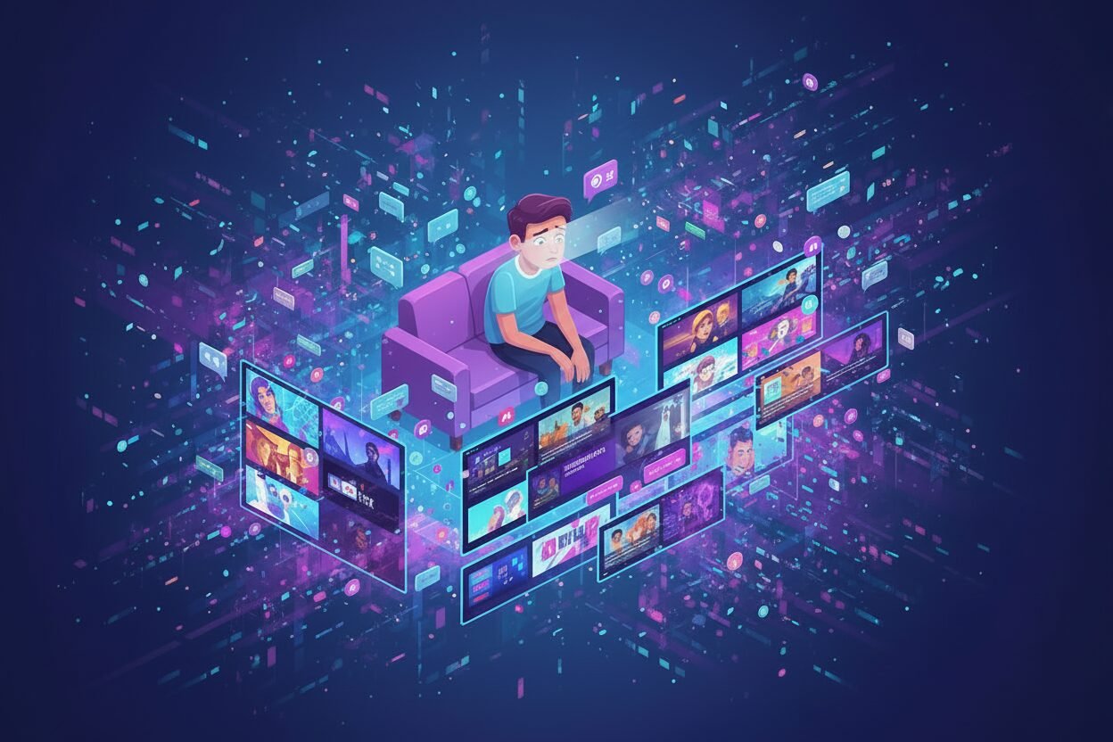 Viewers overwhelmed by too many streaming choices