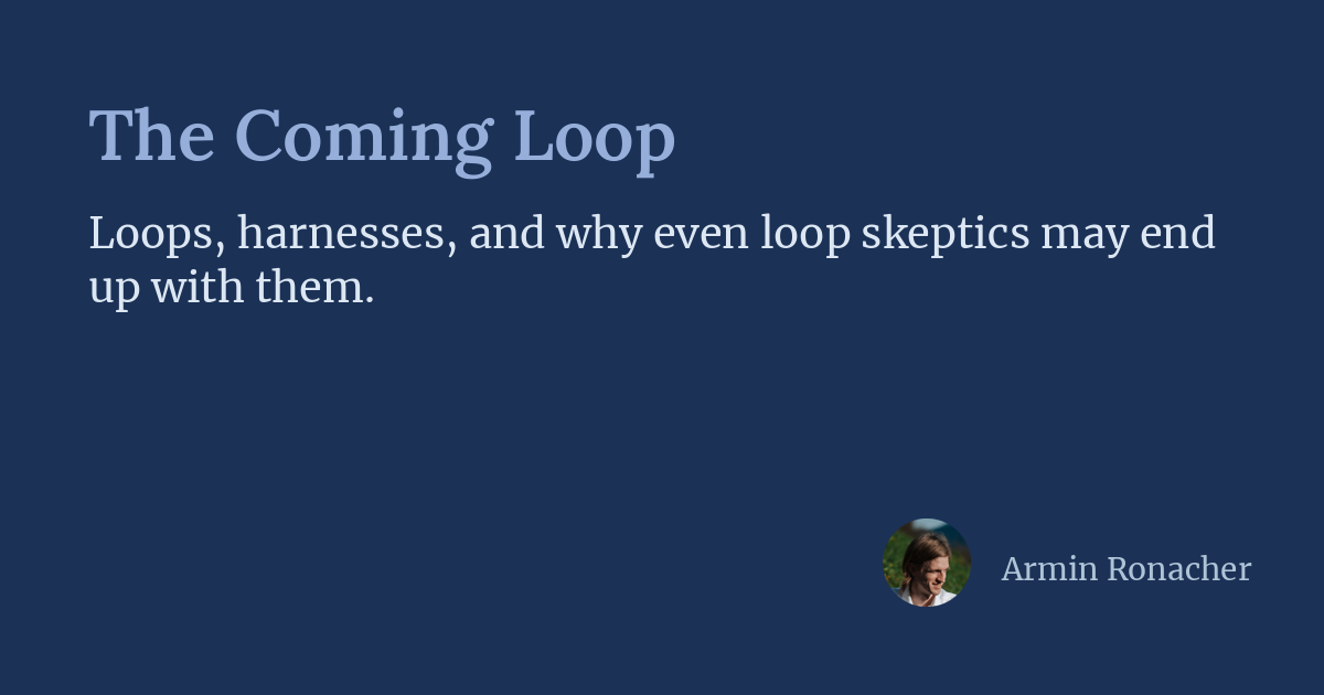 The Coming Loop: A low-scoring Hacker News post that raises significant questions about the future of AI and technology.