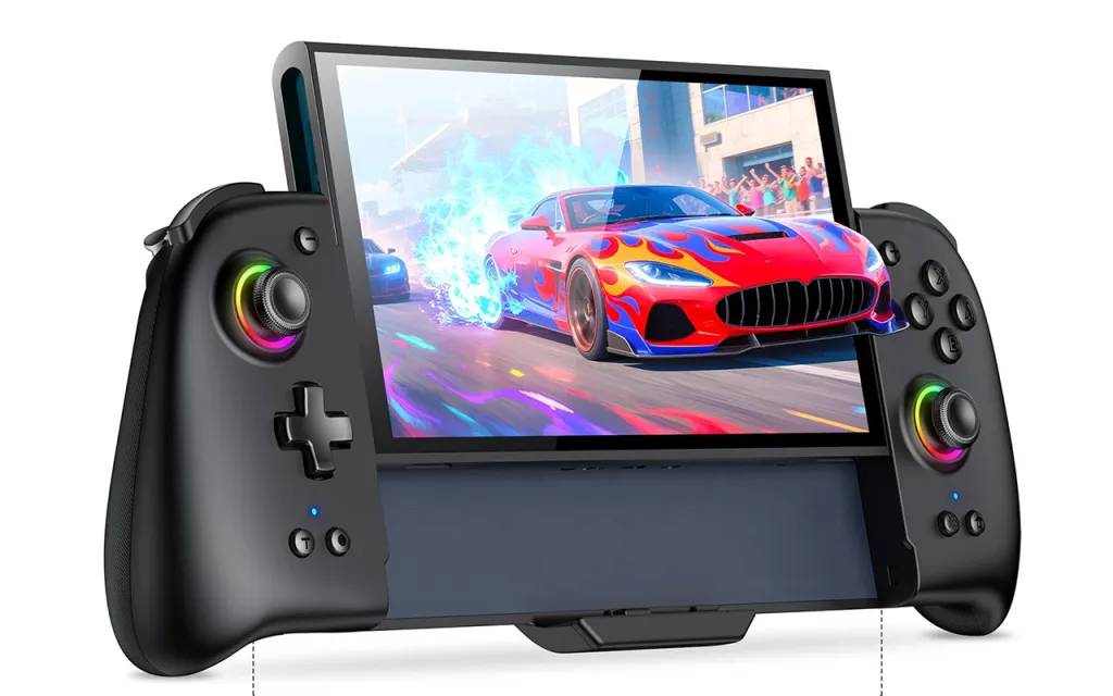 Nintendo Switch 2 grip accessory on sale during Prime Day