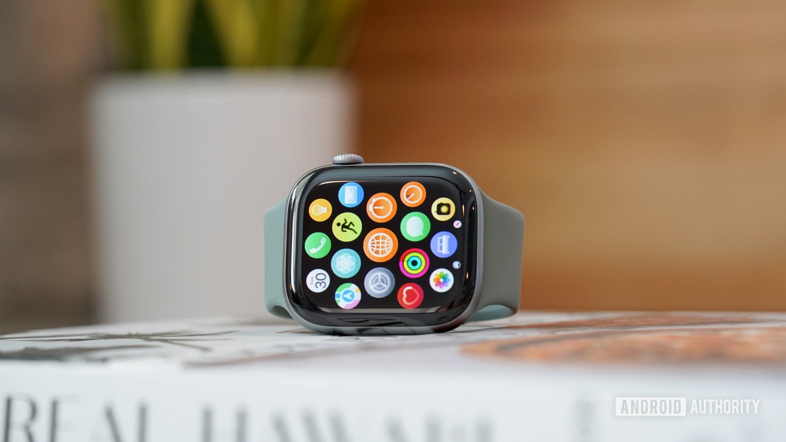 Apple Watch Series 11 on a white background with a red Prime Day deal tag.