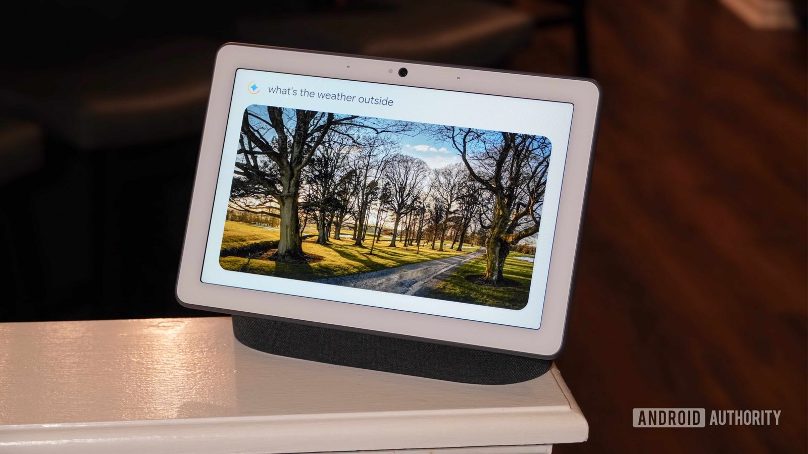 Google Gemini interface on a smartphone controlling smart home devices