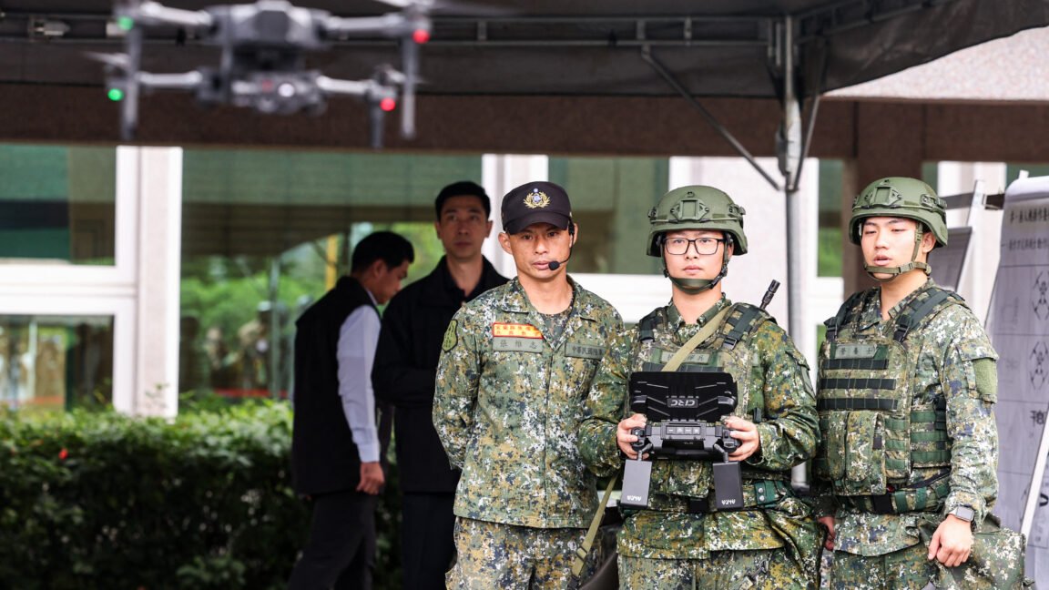 Taiwan's advanced drone defense system designed to counter Chinese threats.