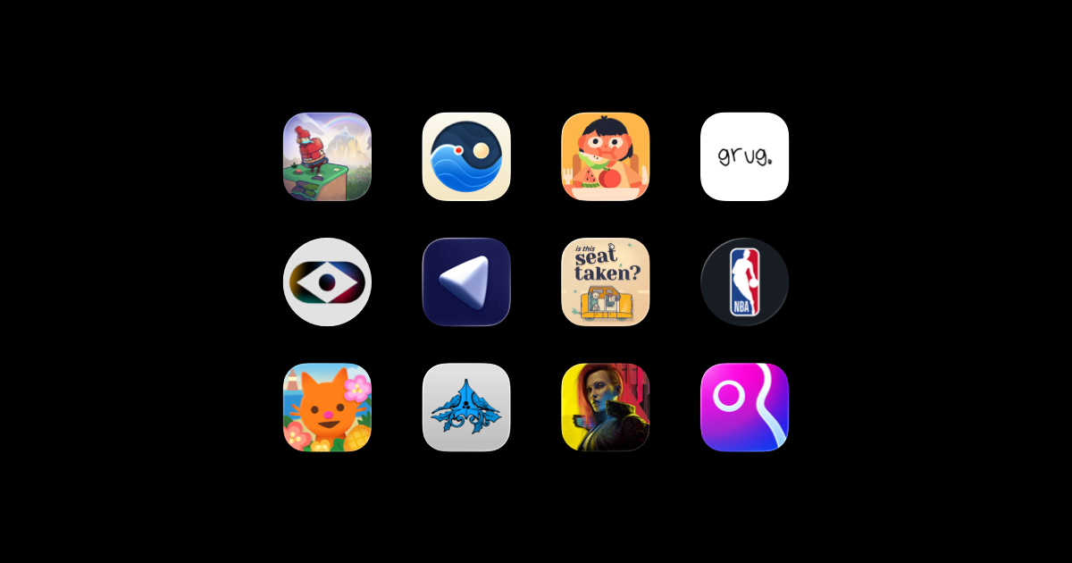 Guitar Wiz app on an iPhone screen, showcasing its interface, with the Apple Design Awards 2026 logo visible.