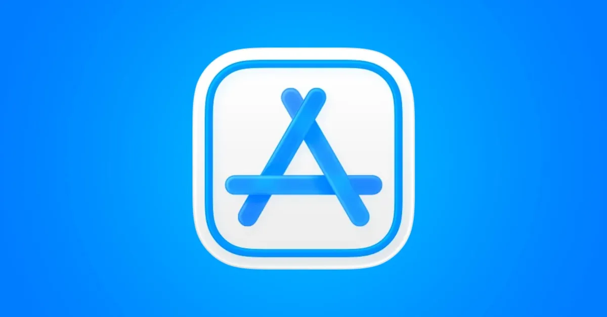 App Store Connect logo with a 'down' arrow indicating an outage.