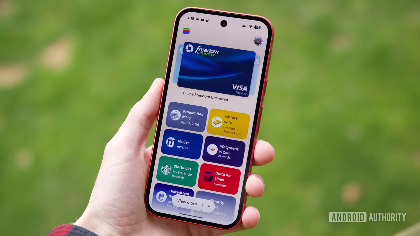 Google Wallet TSA Touchless ID feature demonstration