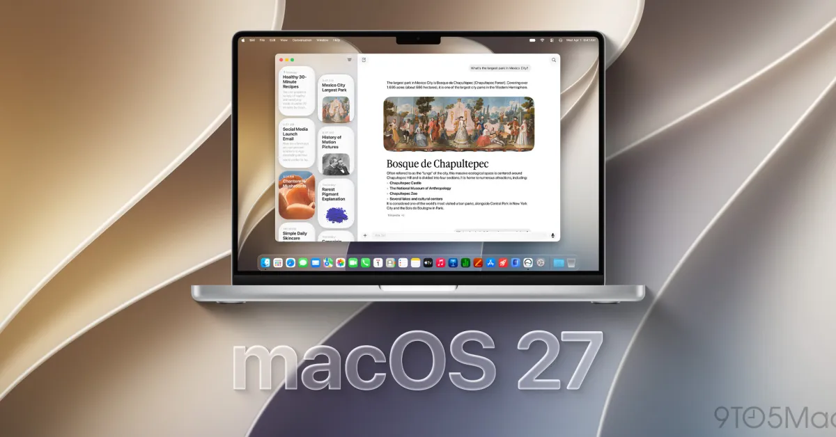 macOS Ventura version number displayed on a Mac computer screen