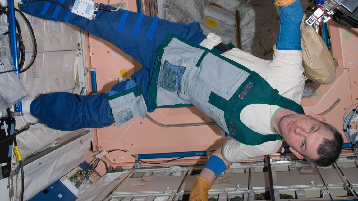 Portrait of Russian cosmonaut Aleksandr Samokutyaev