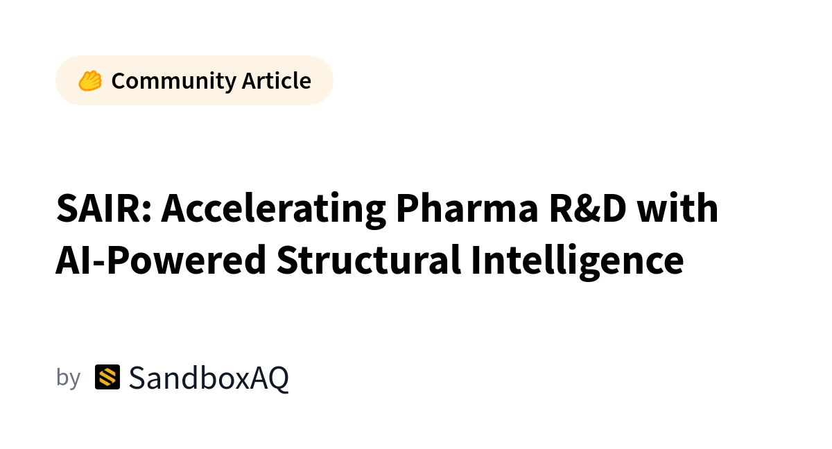 SAIR AI drug discovery platform interface showing molecular structures and data analysis