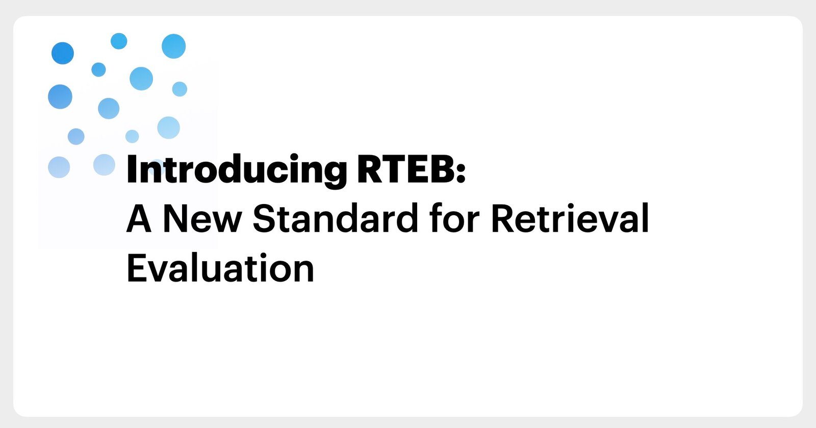 Hugging Face RTEB retrieval benchmark logo