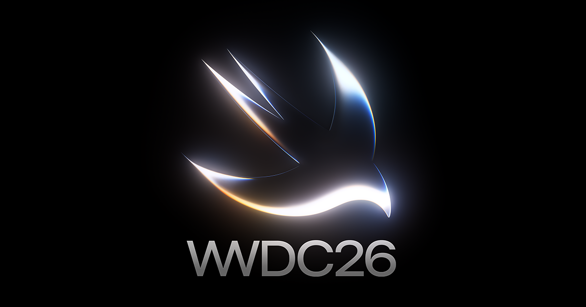 Apple WWDC26 tagline 'All Systems Glow' suggesting advancements in AI and Siri.